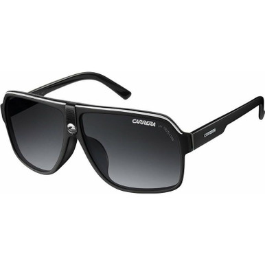 Carrera Carrera 33, Black Crystal Grey/Grey Gradient Lenses