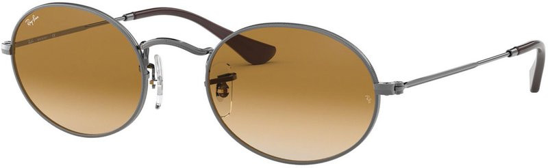 ray ban oval brown