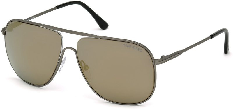 Tom Ford Dominic Gunmetal/Smoke | FREE 