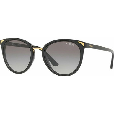 Vogue Eyewear VO5230S - Black/Grey Gradient Lenses