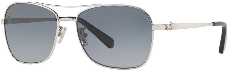 Sunglasses Coach Hc7080 Coach 7080 Silver/Blue Gradient