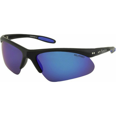 Mangrove Jacks Blade Runner - Black/Blue Mirror Polarised Lenses
