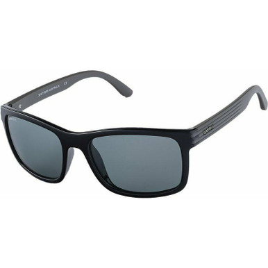 Spotters Chill, Gloss Black and Matte Hybrid/Carbon Glass Polarised Lenses