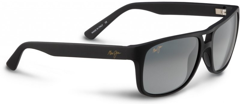 Maui Jim Waterways Matte Black Rubber 