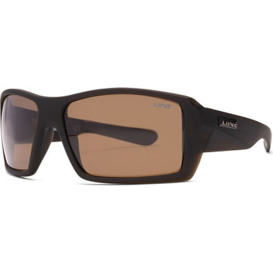 Liive Vision Tradie Safety Sunglasses - Polarized Matt Black