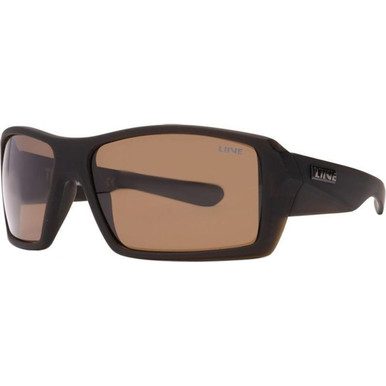 Liive The Edge - Matte Beer/Brown Polarised Lenses