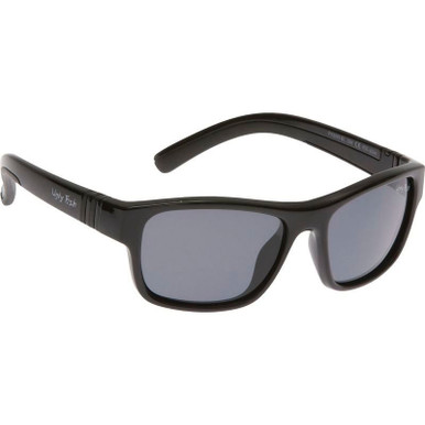 PK699 KIDS - Shiny Black/Smoke Polarised Lenses