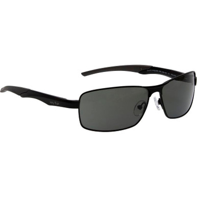 Ugly Fish Electric - Matte Black/Smoke Polarised Lenses