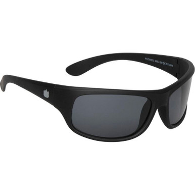 Ugly Fish Kids PUTW573 TWEEN - Matte Black/Smoke Polarised Lenses