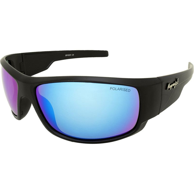 Mangrove Jacks Spider Black/Ice Blue Mirror Polarised