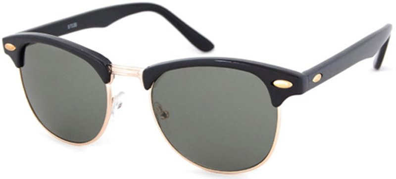 JS Eyewear 8703 Black/Grey Lenses