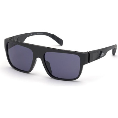 Adidas SP0037 - Matte Black/Grey Lenses