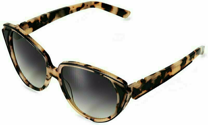 Pared Sunglasses; Style Cut & Paste Pared Eyewear | Cut & Paste | Clear White Sunglasses | Shade  main image 2