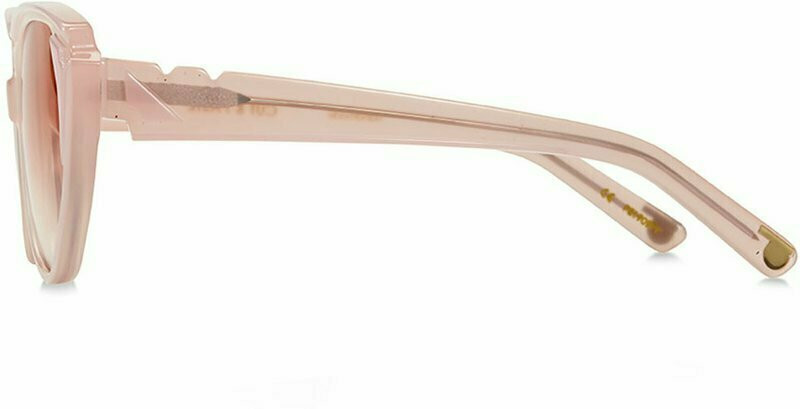 Pared Sunglasses; Style Cut & Paste Pared Eyewear | Cut & Paste | Clear White Sunglasses | Shade  main image 4