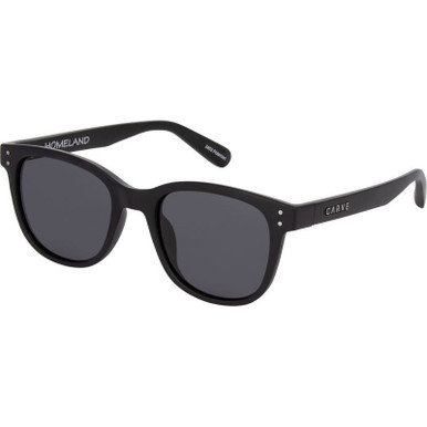 Carve Homeland - Matte Black/Grey Polarised Lenses