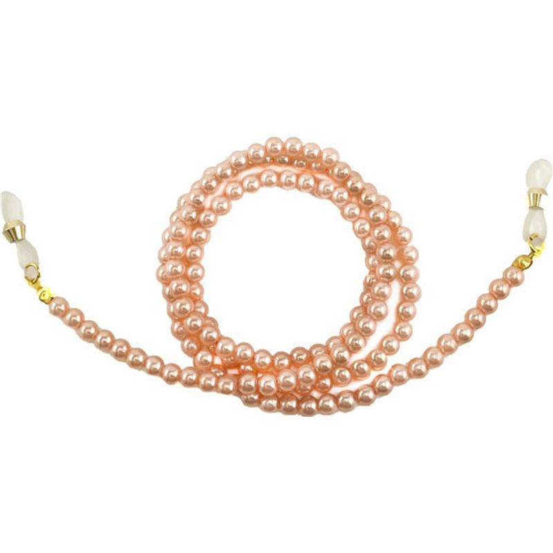Accessories Simple Pearl Chain Peachy Pink