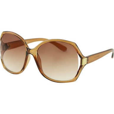 JS Eyewear Sweet Stuff - Brown/Brown Gradient Lenses