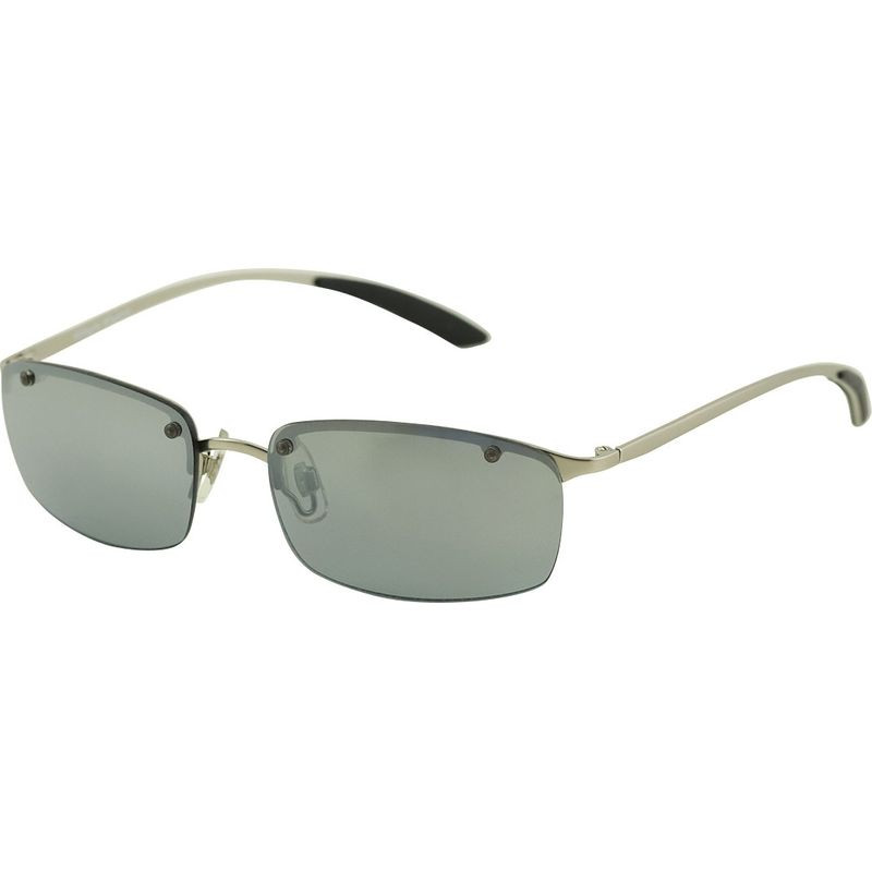 JS Eyewear SE034 Silver/Smoke Mirrored Afterpay