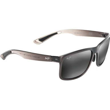 Maui Jim Huelo - Translucent Grey/Neutral Grey Polarised Lenses