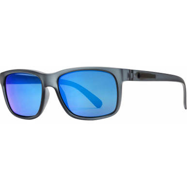 Volcom Wig - Matte Smoke/Blue Mirror Lenses