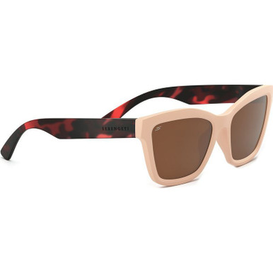 Serengeti Rolla, Matte Nude and Matte Tort/Drivers Saturn Photochromic Polarised Lenses