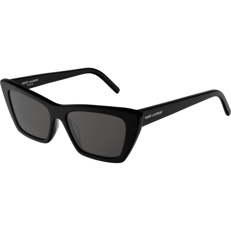 Saint Laurent Mica Sunglasses - SL 276 - Black/Grey Lenses