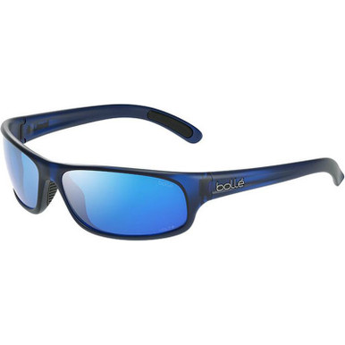 Bolle Anaconda - Matte Crystal Navy/Volt + Offshore Polarised Lenses