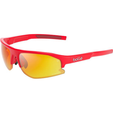 Bolle Bolt 2.0 - Matte Red/Phantom Brown Red Photochromic Lenses