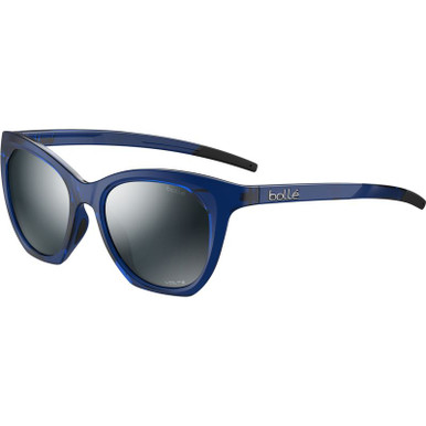 Bolle Prize, Shiny Crystal Navy/Volt+ Cold White Polarised Lenses