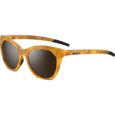 Bolle Prize, Matte Caramel Tortoise/HD Brown Gun Polarised Lenses