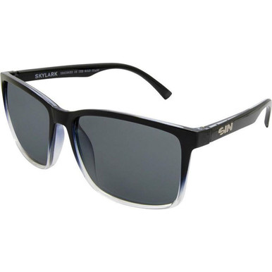 SIN Eyewear Skylark - Black Fade/Smoke Polarised Lenses