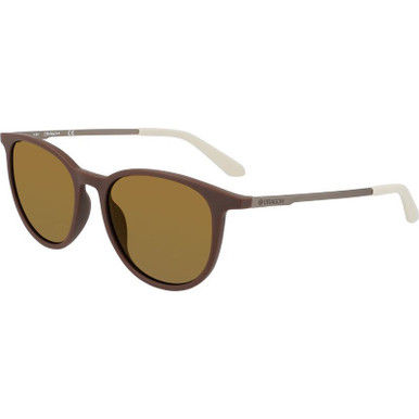 Dragon Eyewear Billie, Matte Dark Brown/Copper Ionised LL Lenses