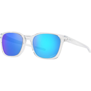 Oakley Ojector - Polished Clear/Prizm Sapphire Lenses