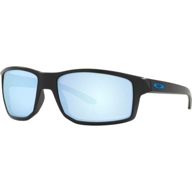 Oakley Gibston, Matte Black/Prizm Deep Water Polarised Lenses