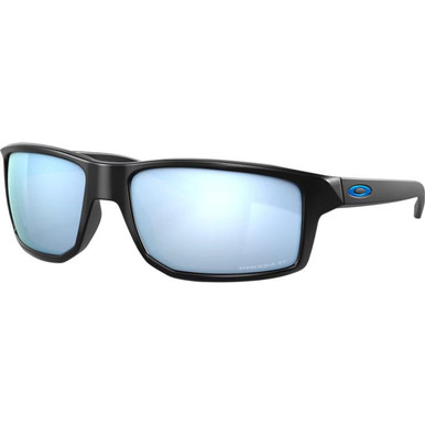 Oakley Gibston - Matte Black/Prizm Deep Water Polarised Lenses