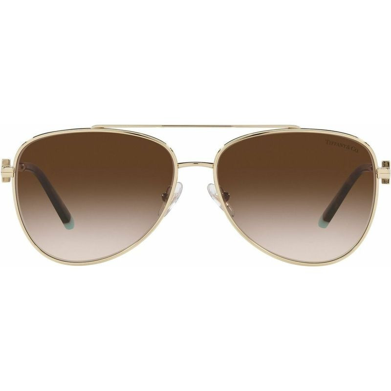 Buy Tiffany & Co. TF3080 Pale Gold/Brown | Afterpay