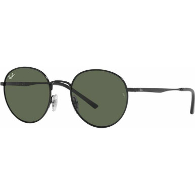 Ray-Ban RB3681 - Black/Dark Green Lenses