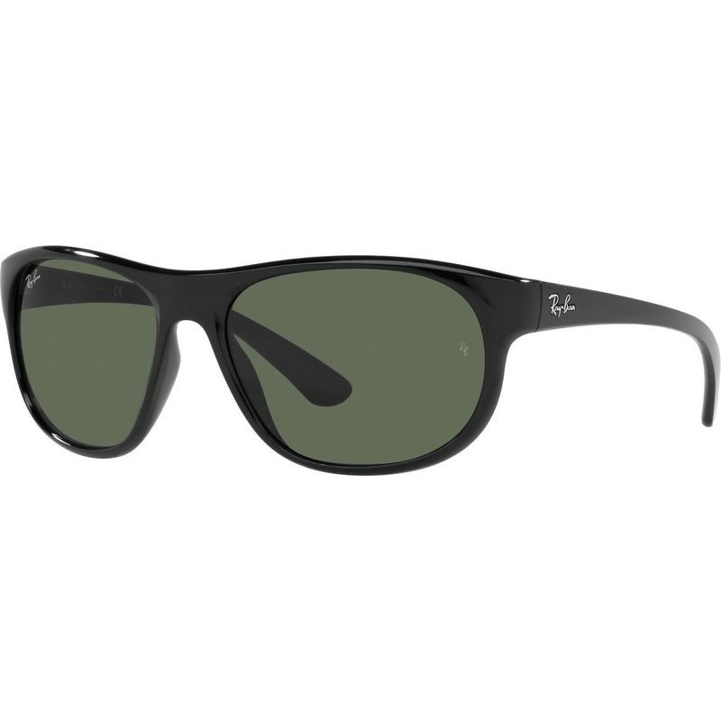 Ray Ban RB4351 Black/Dark Green Lenses 