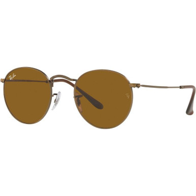 Rosie Sunglasses | Gold & Brown Metal and Bio Nylon Lenses | Women |  Mulberry