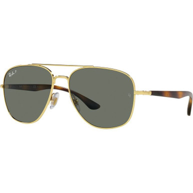 Ray-Ban RB3683 - Arista/Green Polarised Glass Lenses