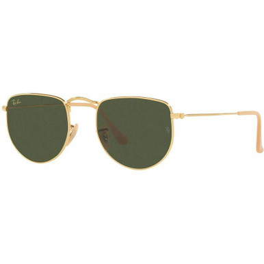 Ray-Ban Elon RB3958, Legend Gold/Green Lenses 50 Eye Size