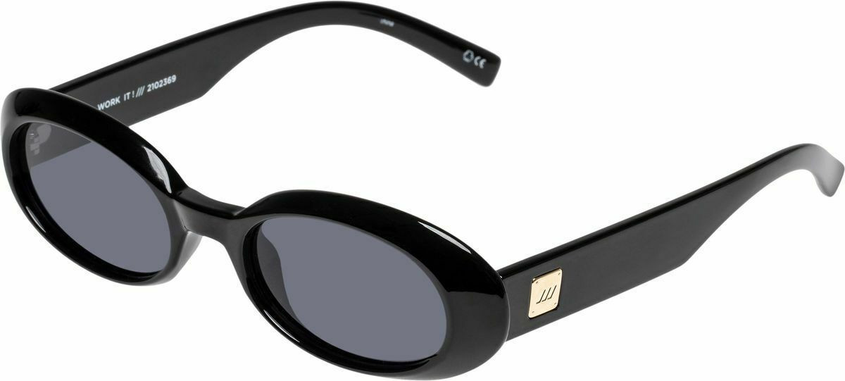 Le Specs - Work It! Sunglasses - Black/Smoke