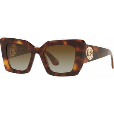 Daisy BE4344F - Light Brown/Brown Gradient Polarised Lenses