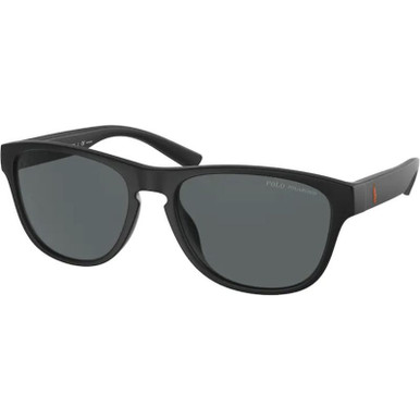 Matte Black/Dark Grey Polarised Lenses