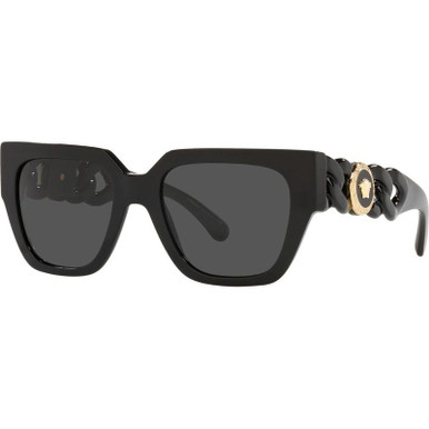 Versace VE4409F - Black/Dark Grey Lenses