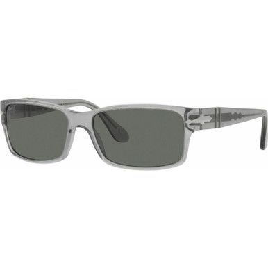 PO2803S - Transparent Grey/Green Polarised Lenses