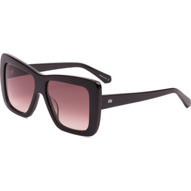 Papillion - Black/Amethyst Gradient Lenses