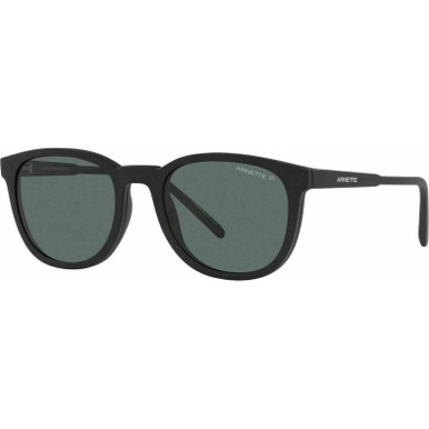 Arnette Momos AN4289 - Matte Black/Clear and Grey Lenses