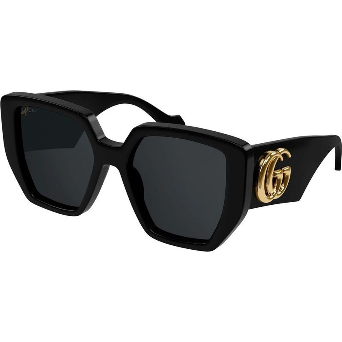 Shop the GUCCI 0956S Sunglasses Black/Grey | Afterpay