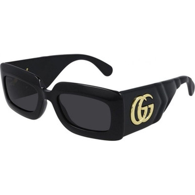 小物 GUCCI sunglasses black Gucci-0811S-